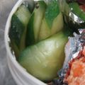 ちょちょいまちょい's cooksnap of when they made 簡単に出来る～きゅうり漬け～.