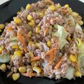 まめぽよん's cooksnap of when they made ツナ、キャベツ、コーンの炒飯.