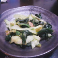 ぽこちゃんのお部屋's cooksnap of when they made ほうれん草ときゅうりの梅ナムル。.