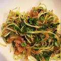 がんこママ♪'s cooksnap of when they made しな～シャキ♪カイワレおかか炒め.