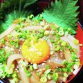わっしょい♬'s cooksnap of when they made アオリイカの漬け丼.