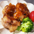 toyo319's cooksnap of when they made 簡単！ 鶏のから揚げのチリソース.