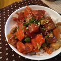 makichaki's cooksnap of when they made 簡単☆ポキ丼.