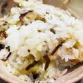 sorayasu's cooksnap of when they made さつまいもの塩昆布バターごはん.