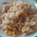 まーく71's cooksnap of when they made ☆ウィンナとたまごのちゃーはん☆.