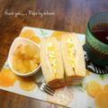 GoGo島みかん's cooksnap of when they made 優しい甘さの卵サンド.