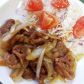 ムーミン☆ママ's cooksnap of when they made 簡単！豚の生姜焼き.