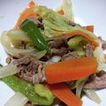ムーミン☆ママ's cooksnap of when they made ご飯が進む！肉野菜炒め.