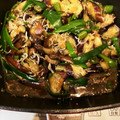マコミコ's cooksnap of when they made なすとピーマンとしらすの甘醤油炒め.