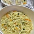 和斗さん's cooksnap of when they made 離乳食後期 豚挽肉のあんかけ焼きそば.