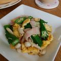 ばく★ちく's cooksnap of when they made 簡単☆オクラ＆ベーコン＆卵のバター炒め.