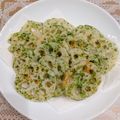♡ともりん's cooksnap of when they made れんこんの磯辺揚げ焼き☆.