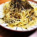 トニーお's cooksnap of when they made ✿高菜としらすのパスタ✿.