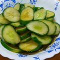 プルンバゴ's cooksnap of when they made 即席漬け！中華風キュウリの浅漬け.