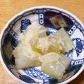 Marmo's cooksnap of when they made 簡単♡トロトロ♡冬瓜とホタテ缶詰の煮物.