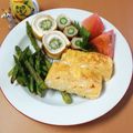 Newチヨコっと♪'s cooksnap of when they made キャラ弁の脇役に♫2分茹でるオクラちくわ.