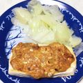 わたさな2016's cooksnap of when they made 簡単♪はんぺんのツナマヨ味噌焼き.