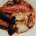 ともこキッチン's cooksnap of when they made アメリカ西海岸風☆魚介のトマトスープ.