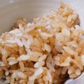 mo＊mo's cooksnap of when they made ほうじ茶パックで☆茶飯☆.