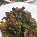 いさみょば's cooksnap of when they made お弁当にも♪牛肉とニラのポン酢炒め★.