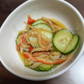 にこにこCook★'s cooksnap of when they made ☆きゅうりとカニカマの酢の物☆.