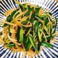 Emihann's cooksnap of when they made ∮ もやしとニラの✰オイスター✰炒め ∮.