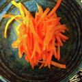xyzクック's cooksnap of when they made 切干大根と豚肉をごまダレ炒め♪.