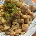 ゆづ七味's cooksnap of when they made 簡単おつまみ　蓮根と鶏軟骨ガーリック炒め.