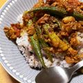 パキポ〜's cooksnap of when they made オクラのキーマカレー.