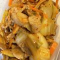 mmmayyyu's cooksnap of when they made 炒めるだけ簡単豚キムチ.