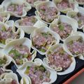 マグロとアボカド's cooksnap of when they made たこ焼き器で簡単♡焼売！？餃子！？.