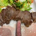 クックLZO3V1☆'s cooksnap of when they made プロ直伝サーロインステーキの焼き方.