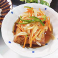 ☆はなちゃん☆☆'s cooksnap of when they made 味ぽんと砂糖のみの厚揚げの南蛮漬け！.