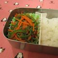 龍青空ママ's cooksnap of when they made 材料４つ！ピーマンと人参の鰹炒め.