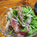 machinachi's cooksnap of when they made 梨と水菜のサラダ.