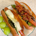 あい♪らんど's cooksnap of when they made ミートソースで♪2種の簡単ホットドッグ.