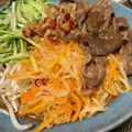 みみず◎'s cooksnap of when they made お素麺でベトナム焼肉麺サラダ（ブン）風☆.
