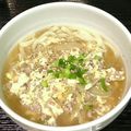 ChunChun☆≡'s cooksnap of when they made 鶏のひき肉と卵の玉ねぎあんかけうどん.
