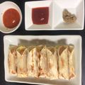 ゐぃな's cooksnap of when they made 餃子の皮で作るトルティーヤチーズドッグ.