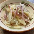 toshio39's cooksnap of when they made みょうがdeうどんの薬味.