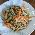 kirinda's cooksnap of when they made にらと人参の炒め物.