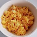 atoaro's cooksnap of when they made 【離乳食 後期】レンジでふわふわ炒り卵.