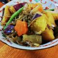 低カロ探検隊's cooksnap of when they made 秋だから...肉さつまいもです♪.