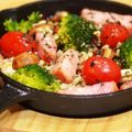 Nakatojias's cooksnap of when they made ☆白身魚とベーコンのアヒージョ☆.