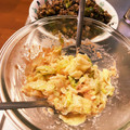 月✳Iris's cooksnap of when they made 簡単キャベツの明太マヨ和え.