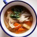 ありみりん♡'s cooksnap of when they made 取れない野菜は味噌汁で(*˙˘˙*)ஐ.