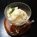 Giant corn's cooksnap of when they made ＊桃缶で＊桃のヨーグルトアイス＊.