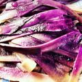 earth。's cooksnap of when they made 捨てないで！茄子の皮レンチンきんぴら.