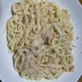 元祖かなごん's cooksnap of when they made 鮭フレークで簡単！鮭の和風クリームパスタ.