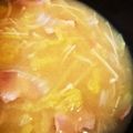 マッコリーナ's cooksnap of when they made 白菜とベーコンのお味噌汁.
